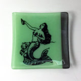 Sirena 4.5" Handmade Fused Glass Catch-all Dish
