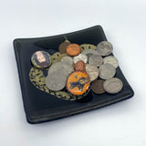 Snake 4.5" Handmade Fused Glass Catch-all Dish