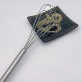 Snake 4.5" Handmade Fused Glass Catch-all Dish
