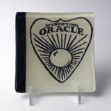 Ouija Planchette 4.5" Handmade Fused Glass Catch-all Dish