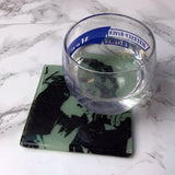 Chris Cornell Fused Glass 4" Single Coaster