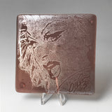 Divine Fused Glass 4" Single Coaster