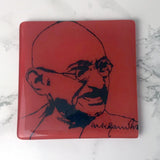 Mahatma Gandhi Single Coaster