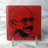 Mahatma Gandhi Single Coaster