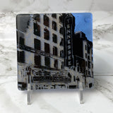 Knoxville Tennessee Theater Fused Glass 4" Single Coaster