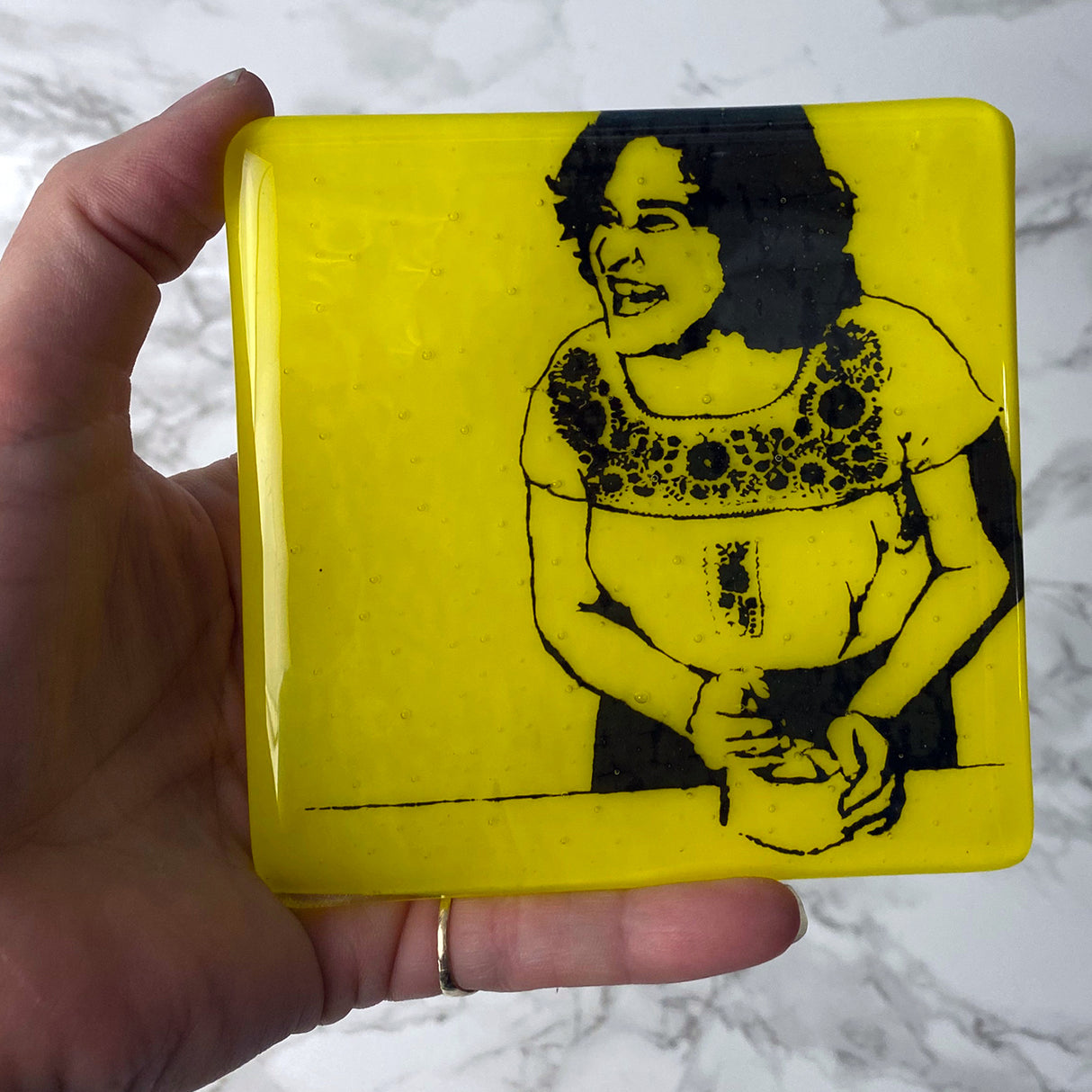 Samin Nosrat Single Coaster