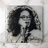 Oprah Winfrey Single Coaster
