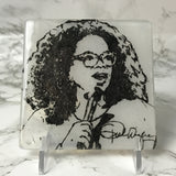 Oprah Winfrey Single Coaster