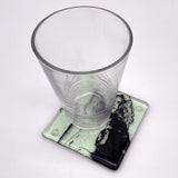 Robert Plant  Fused Glass 4" Single Coaster