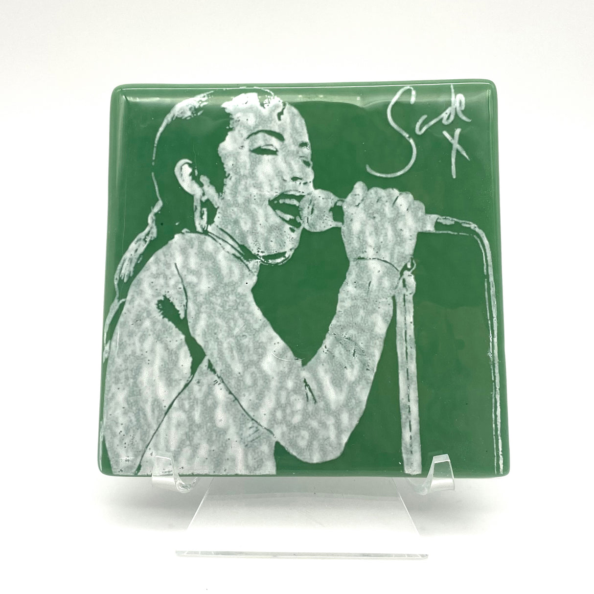Sade Fused Glass 4" Single Coaster