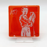 Harry Styles Fused Glass 4" Single Coaster