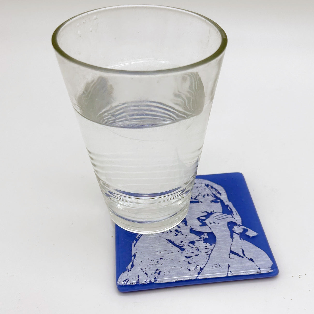 Taylor Swift Fused Glass 4" Single Coaster
