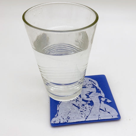 Taylor Swift Fused Glass 4" Single Coaster
