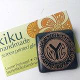 New York City Subway Token Fused Glass 1.75" Magnet
