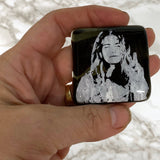 Schitt's Creek Actor Annie Murphy Fused Glass 1.75" Magnet