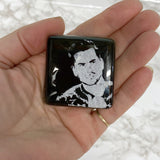 Schitt's Creek Actor Daniel Levy Fused Glass 1.75" Magnet