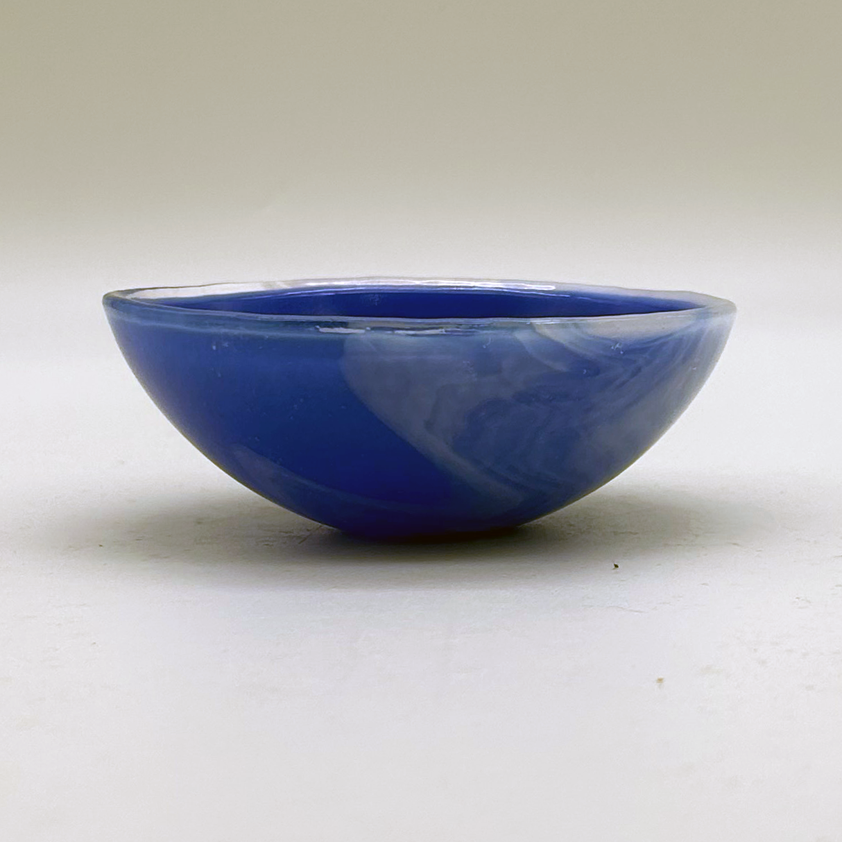 Mano Loteria Fused Glass 5" Small Bowl