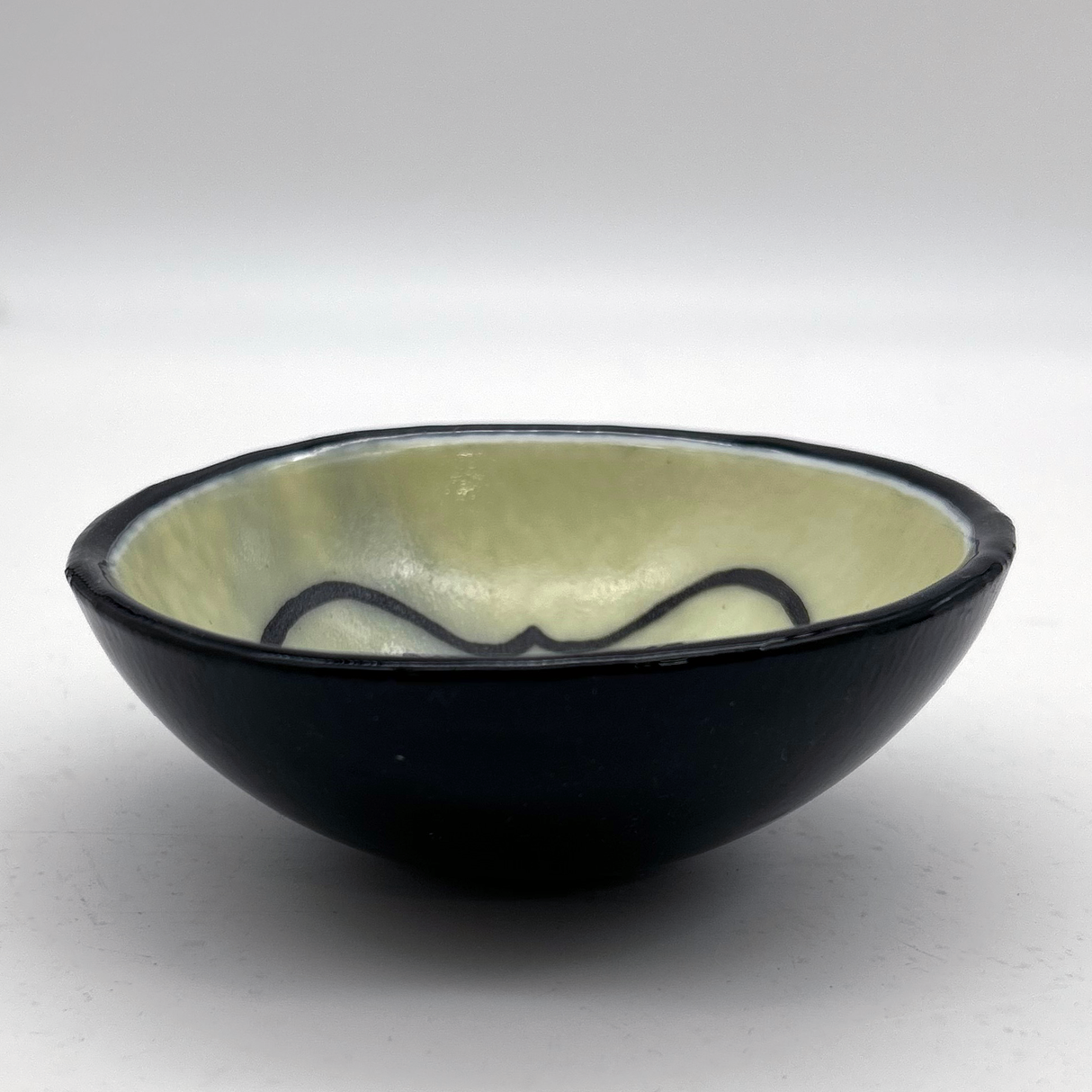 Ouija Planchette Fused Glass 5" Small Bowl
