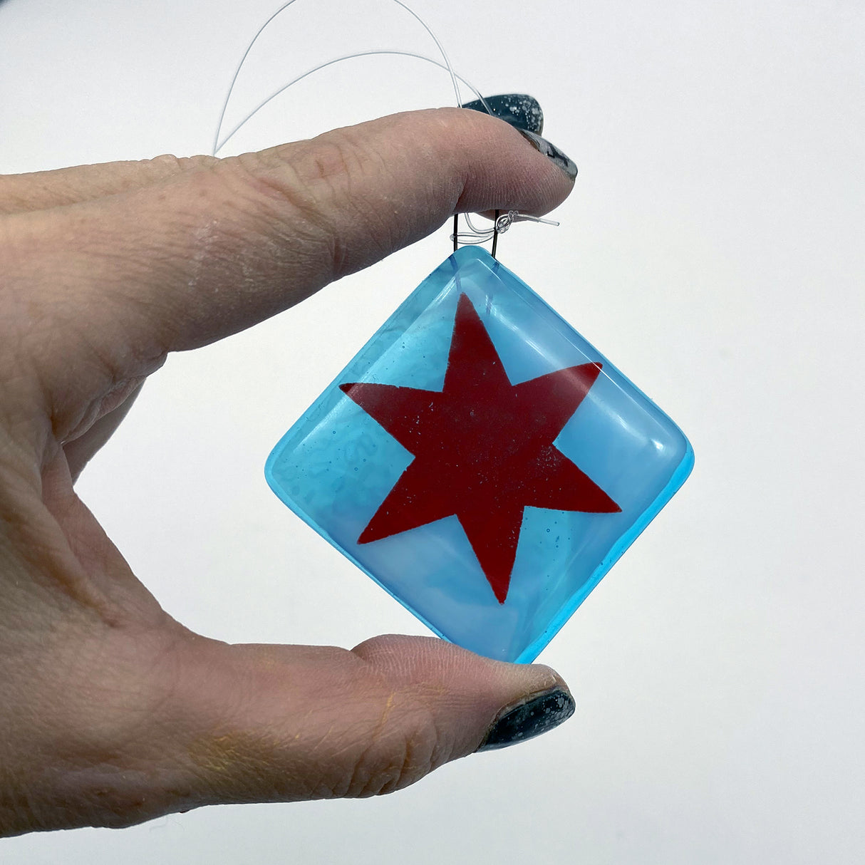 Chicago Star Single Sun Catcher