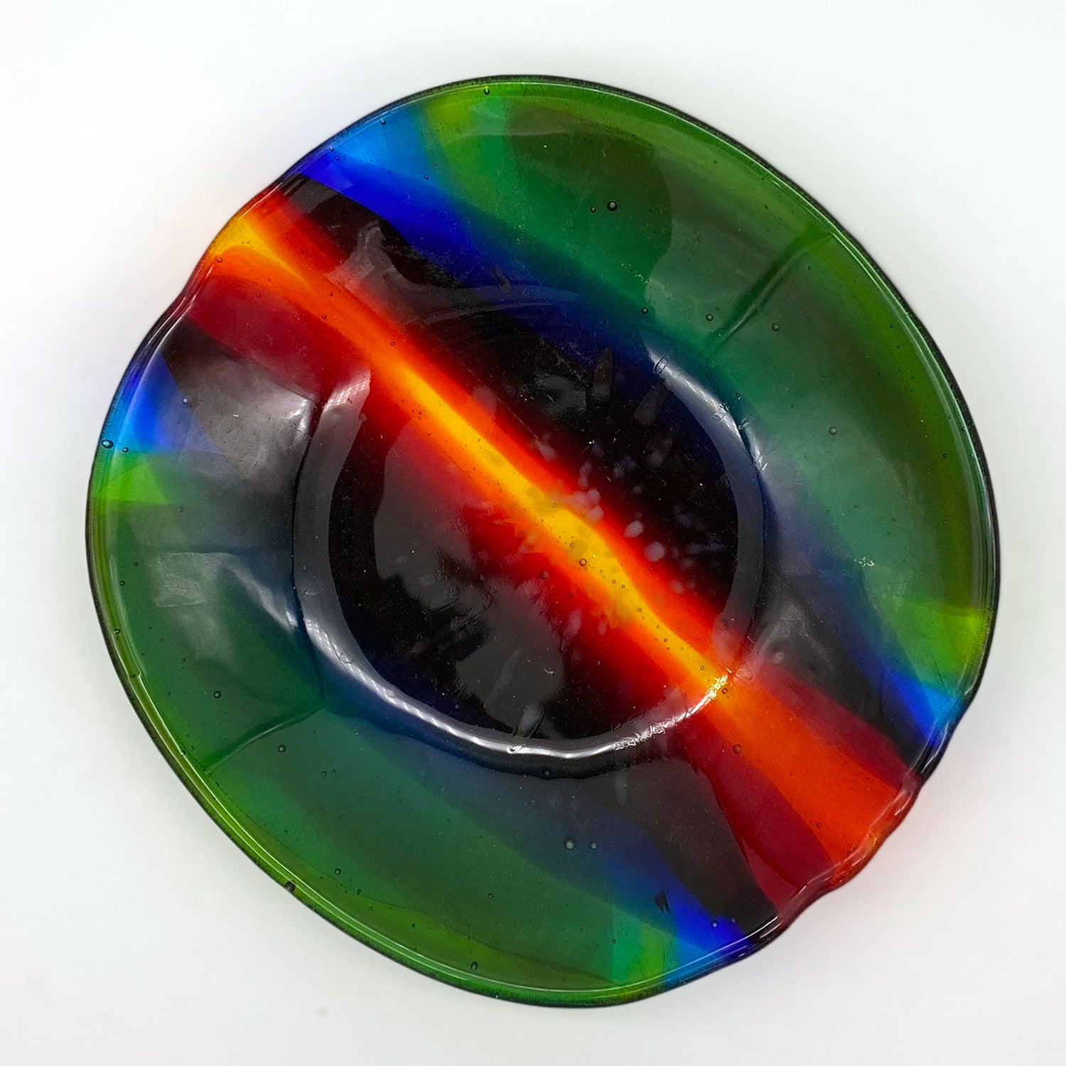 Little Bowl - One of a Kind, Deep Rainbow