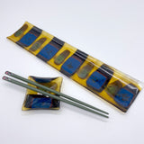 Sushi Platter - One of a Kind, Amber-Steel-Red